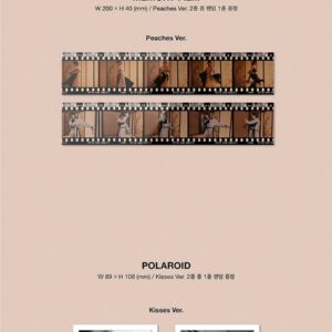 Thaivee EXO KAI [ PEACHES ] 2nd Mini Album (PHOTO BOOK PEACHES Ver.) CD+72p Photo Book+Memory Film(Peaches Ver ONLY)+ETC+2 EXO STORE GIFT CARD