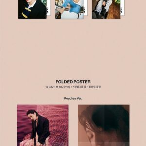 Thaivee EXO KAI [ PEACHES ] 2nd Mini Album (PHOTO BOOK PEACHES Ver.) CD+72p Photo Book+Memory Film(Peaches Ver ONLY)+ETC+2 EXO STORE GIFT CARD