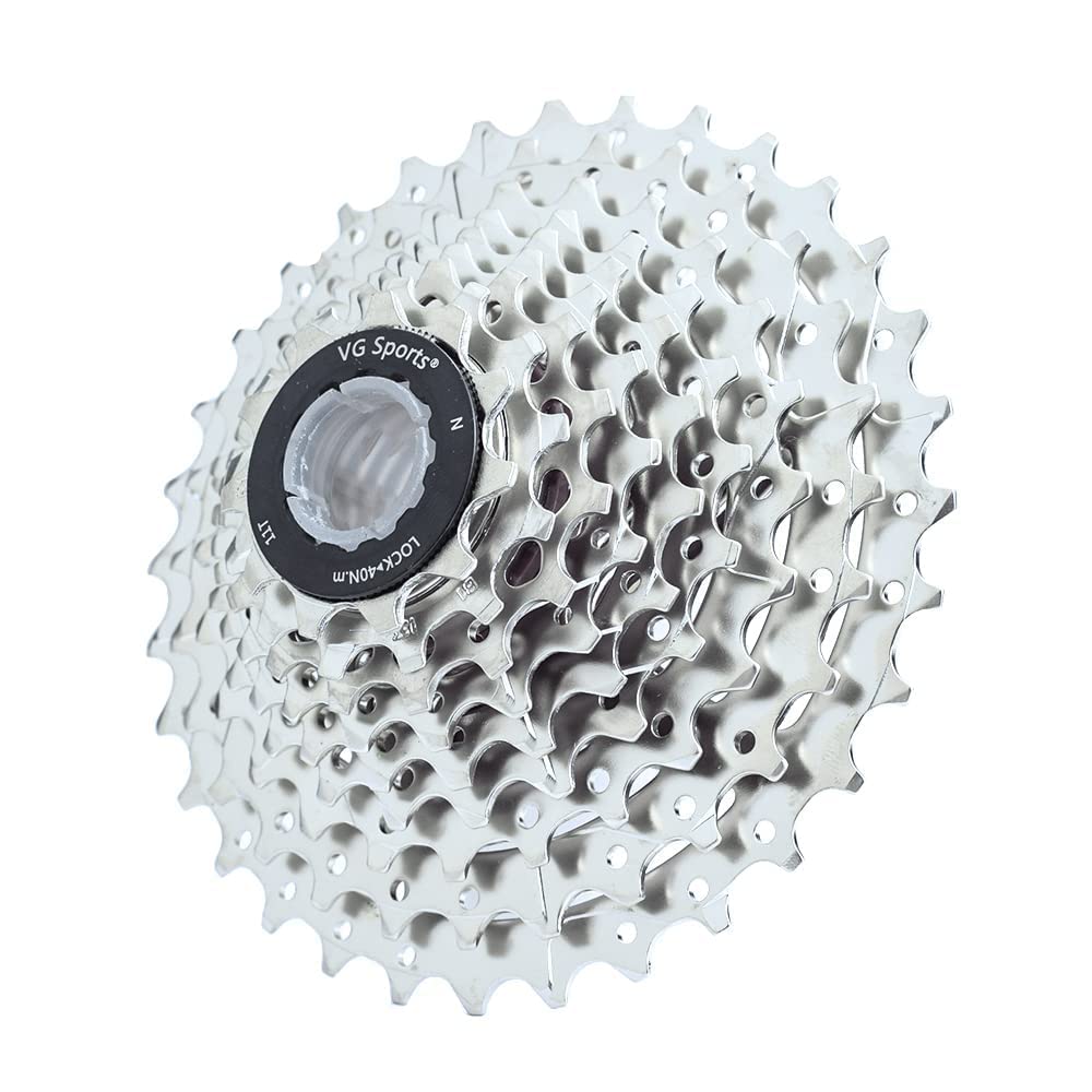 VG SPORTS 9 Speed Cassette 11-25T/11-32T/11-36T/11-40T Bicycle Cassette Fit for Mountain Bike/Road Bike Cassette Compatible with Shimano Sram