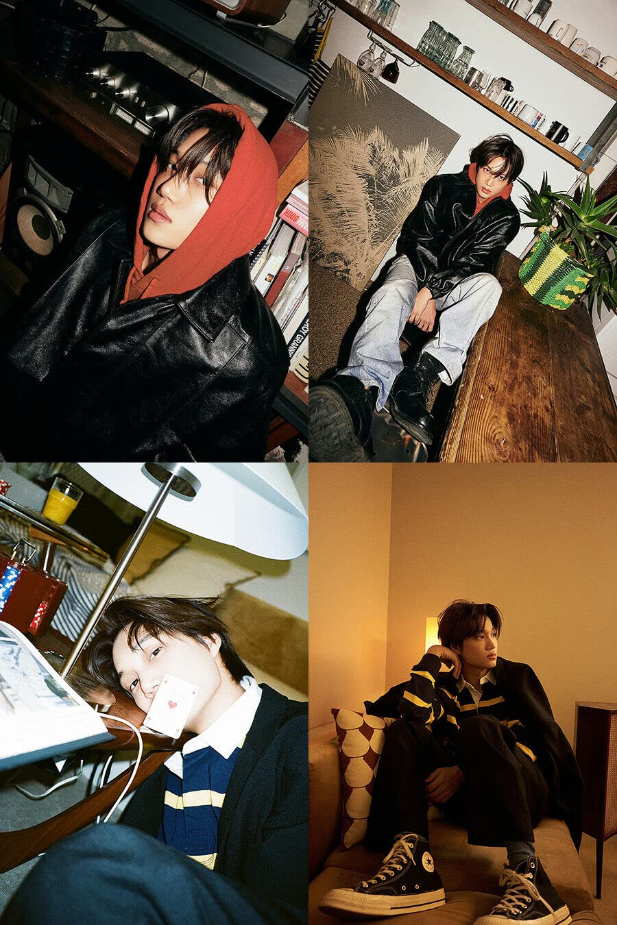 EXO KAI [ PEACHES ] 2nd Mini Album ( DIGIPACK Ver. ) 1ea CD+28p Photo Book+1ea Folded Poster(On pack)+1ea Photo Card+2 EXO STORE GIFT CARD SEALED