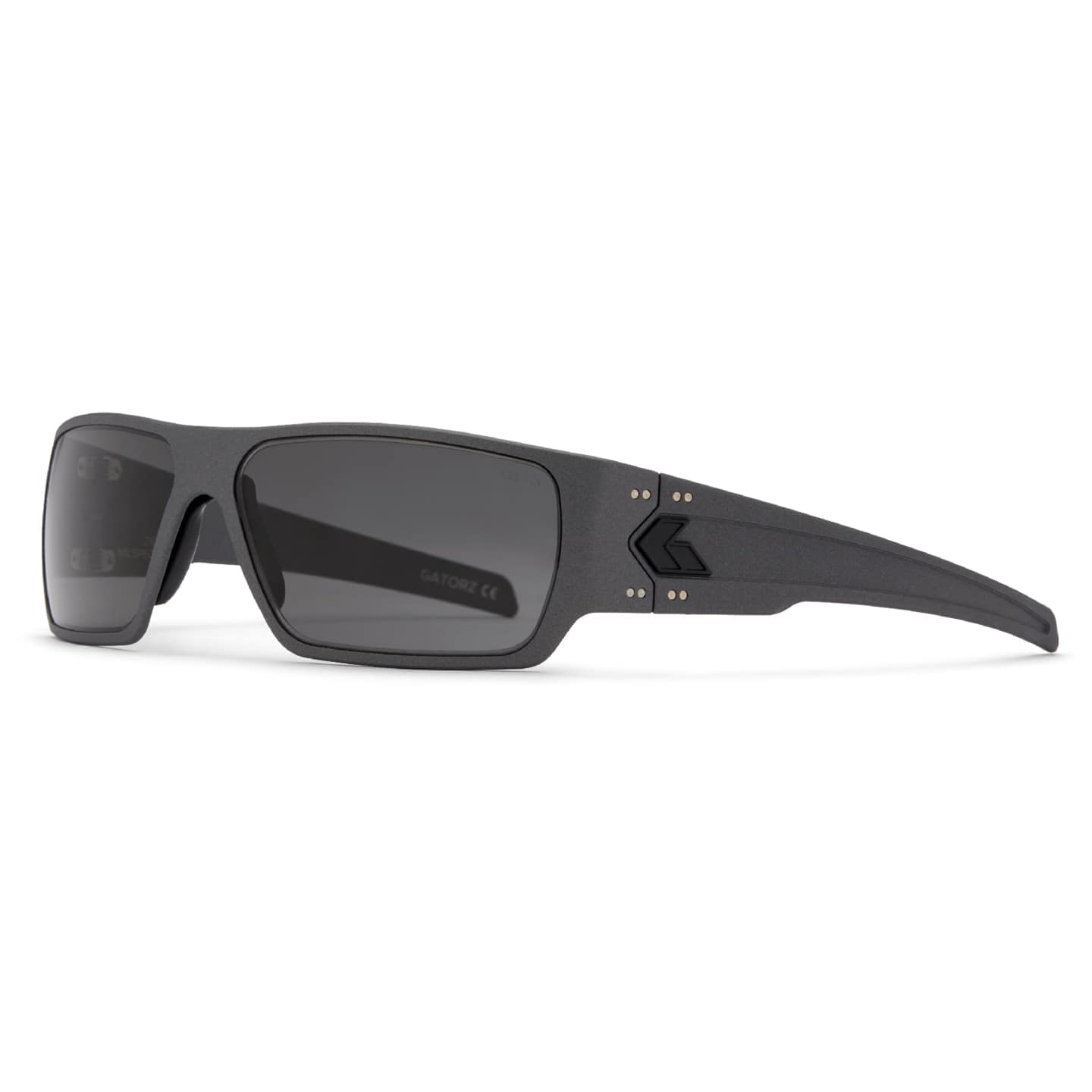 Gatorz Eyewear MILSPEC Ballistic ANSI Z87.1 Specter Gunmetal Cerakote Frame, Smoke Lens