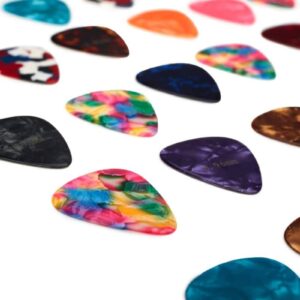 140Pcs Guitar Picks Variety,Colroful Premium Celluloid Picks for Acoustic Electric Guitars Bass XG01 0