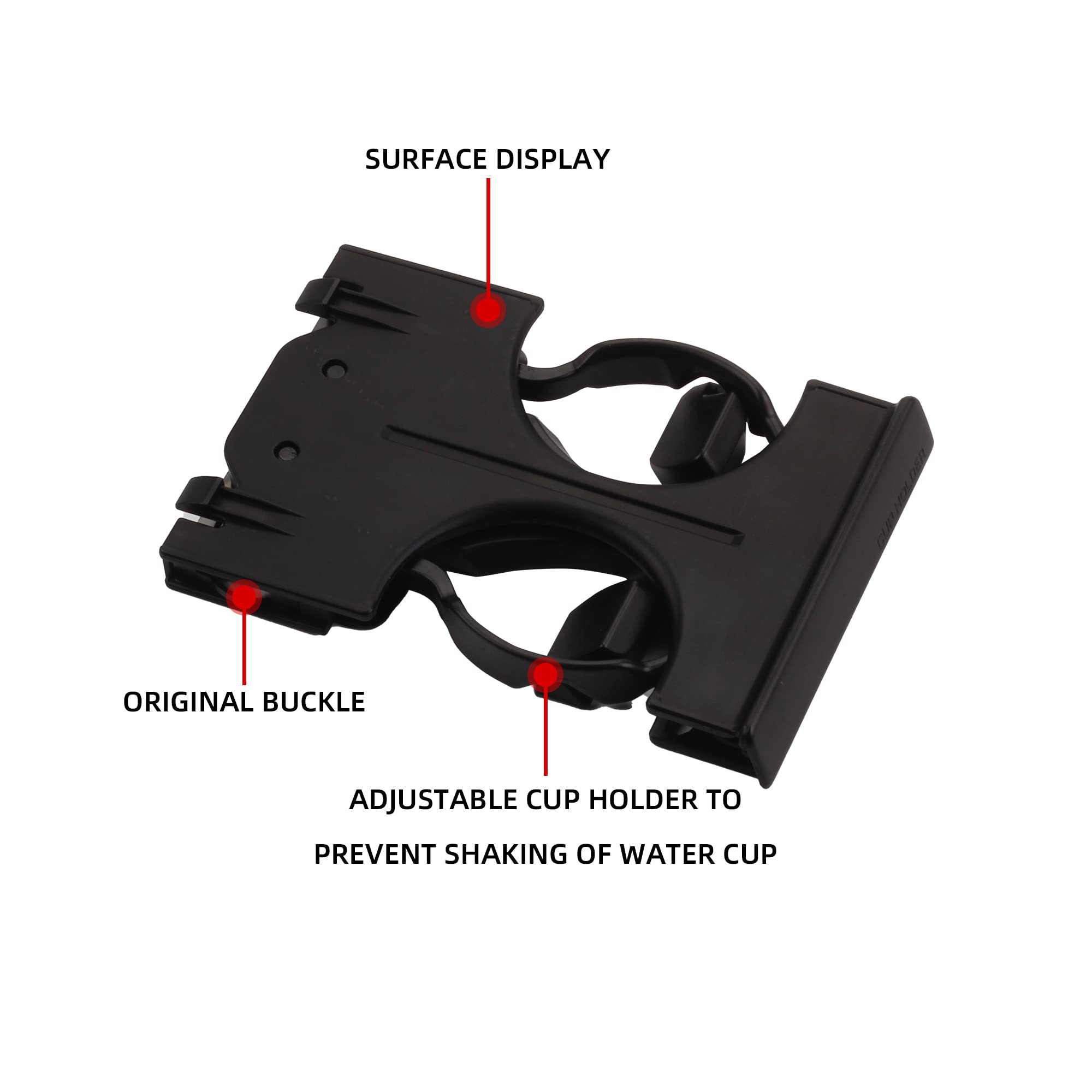 Dasbecan Car Dashboard Cup Holder Compatible with Toyota 4 Runner 1996 1997 1998 1999 Replaces# 55620-35050