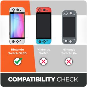 magglass Screen Protector Compatible with Nintendo Switch OLED (2021) UHD Tempered Glass Guard