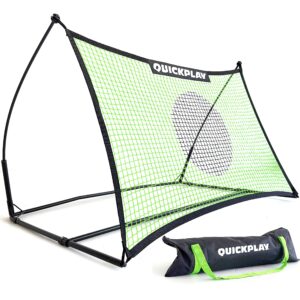 quickplay spot target tekkers soccer rebounder | perfect for team or solo soccer training 5x3'