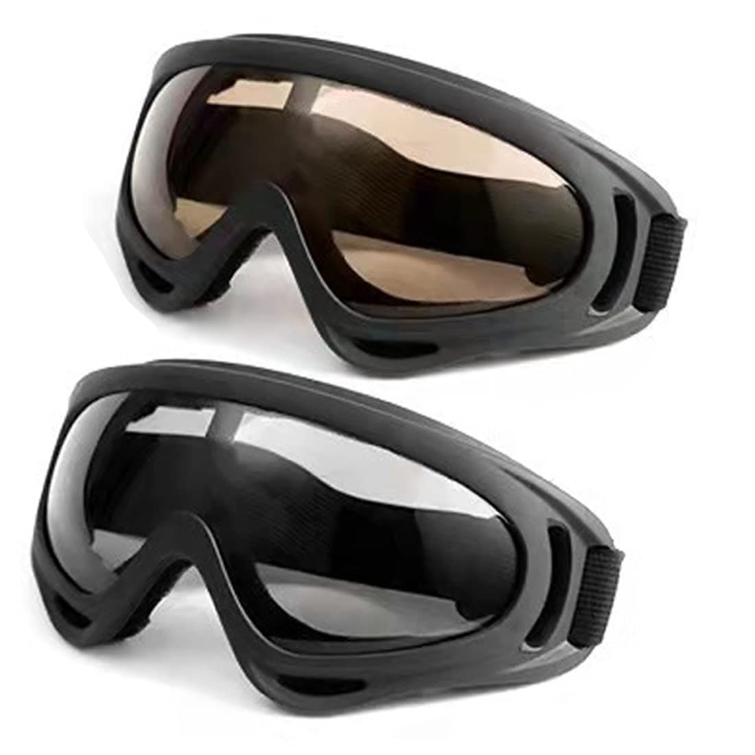 ILYModer Ski Goggles Snowboard Goggles night vision goggles 100% UV Protection Helmet Compatible Pack of 2 Snowboard Goggles for Kids,Boys,Girls,Youth, Mens Womens Snowmobile Skiing Skating