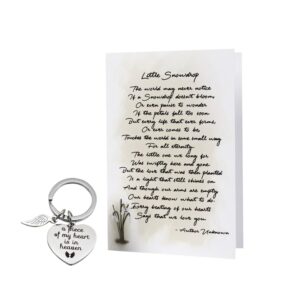 répandre la joie miscarriage sympathy card and angel baby memorial gift for parents - miscarriage gifts for dad - infant loss gifts