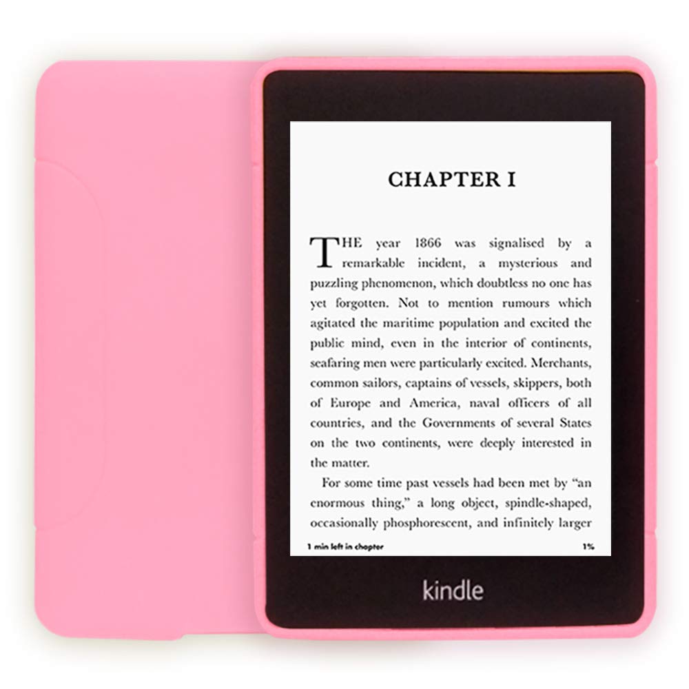 S-TRIPLE Amazon 11th Generation 6.8 Kindle Paperwhite Cover - Slim Fit TPU Gel Protective Case Cover for 2021 All-New Kindle