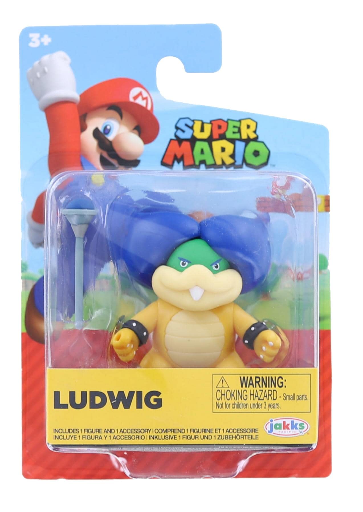 Super Mario Wave 31 Ludwig Von Koopa 2.5-Inch Mini Figure