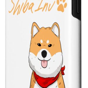 iPhone 11 Pro Funny Shiba Inu Uni Dog Red Scarf Paw Cheeky Japan Cute Case