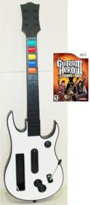 nintendo wii guitar hero 3 video game with guitar controller bundle set gh iii (renewed)