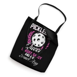 Funny Pickleball Lover Graphic for Women Pickleball Player Tote Bag