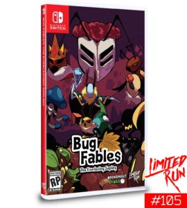 bug fables: the everlasting sapling - limited run #105 - nintendo switch