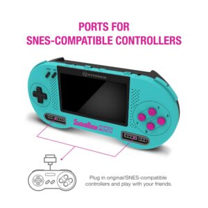 Hyperkin SupaBoy Portable Pocket Console for Super NES/Super Famicom (Hyper Beach) - Super NES;