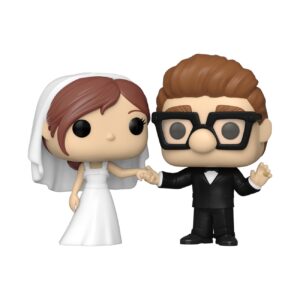 Funko POP! Disney: up - 2 Pack Wedding Carl & Ellie - Amazon Exclusive - Collectable Vinyl Figure - Gift Idea - Official Merchandise - Toys for Kids & Adults - Movies Fans