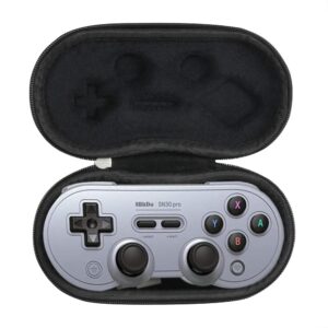 hermitshell hard travel case for 8bitdo sn30 pro bluetooth gamepad (sn30 pro)