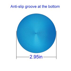 XJDAMZ Jack Pad Slotted - Universal Magnetic, Frame Rail Protector Protector Puck/Pad-Blue 1Pcs