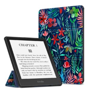 Fintie Trifold Case for 6.8" Kindle Paperwhite (11th Generation-2021) and Kindle Paperwhite Signature Edition - Ultra Lightweight Slim Shell Stand Cover Auto Wake/Sleep, Jungle Night