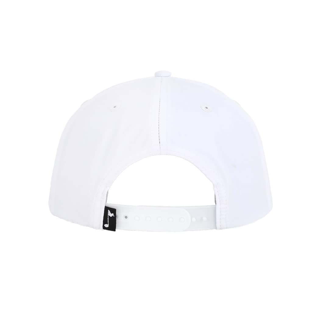 Golf Made Me Do It Ace Rope Hat - Adjustable Snapback Golf Hat, One Size Fits All (White/Green/Red)