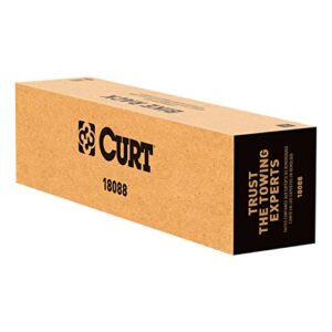 CURT 18088 Aluminum Tray-Style Platform Bike Rack Hitch Mount, Fits 2-Inch Receiver, 2 Bicycles