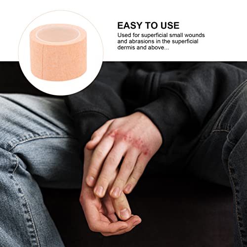 2Pcs healing stickers stretch chapped skin tape adhesive plaster tape winter tape self adherent wrap elastic wrap bandages wrist ankle tape dressings tape gauze belt cloth