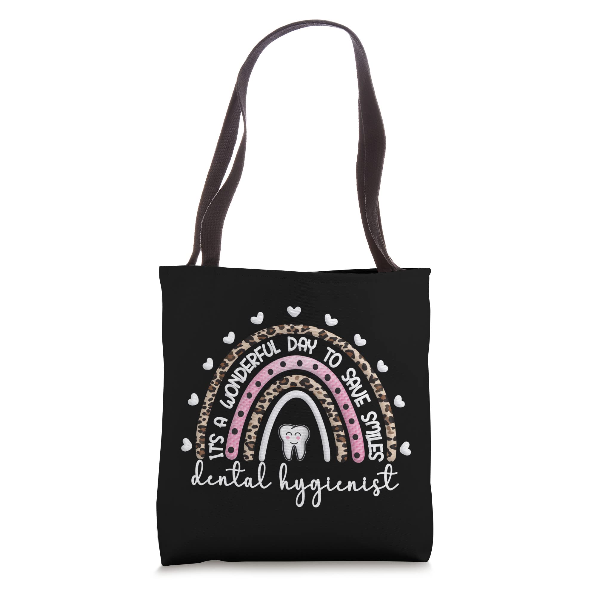 Dental Hygienist Rainbow Dental Hygiene Tote Bag