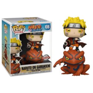 funko pop rides naruto and gamakichi figure