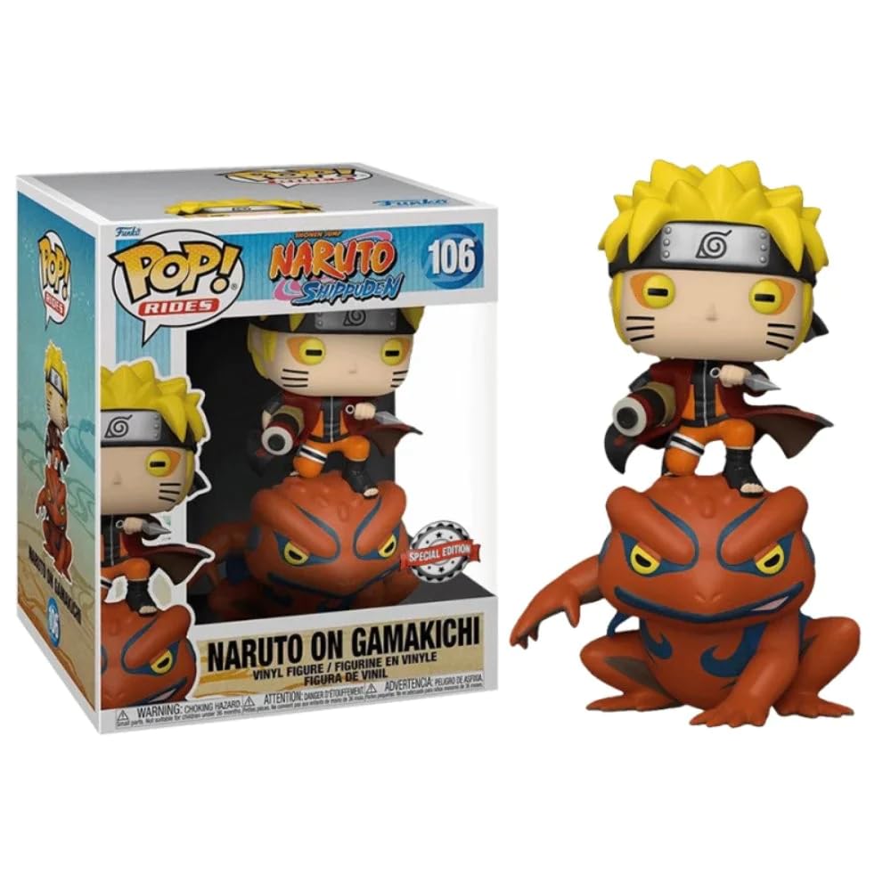 Funko POP Rides Naruto and Gamakichi Figure