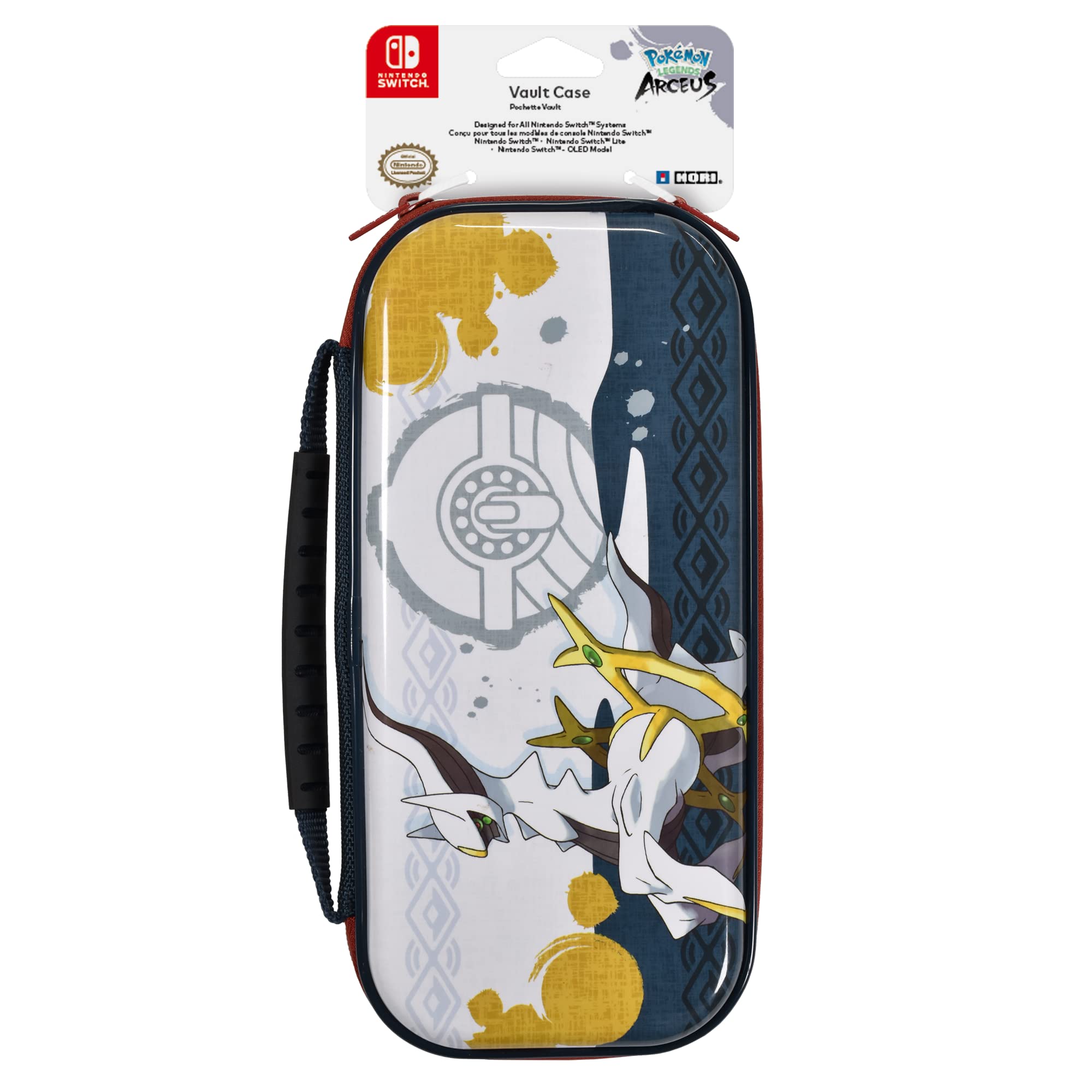 HORI Nintendo Switch Premium Vault Case (Pokemon Legends: Arceus) Designed for Nintendo Switch & Switch Lite - Officially Licensed By Nintendo - Nintendo Switch;