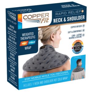 Copper Fit Rapid Relief Neck & Shoulder Wrap