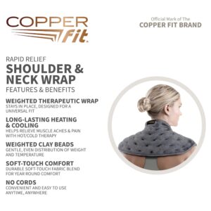 Copper Fit Rapid Relief Neck & Shoulder Wrap