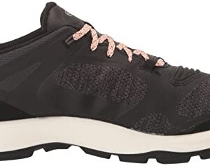 KEEN Women's Terradora Flex Low Height Waterproof Hiking Shoes, Black/Peachy, 9