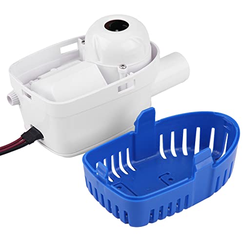 Bilge Pumps for Boats, 1100GPH 12V Automatic Bilge Pump Livewell Pump for Boat Marine Automatic Submersible Boat Water Pump Fully Auto Float Switch Internal