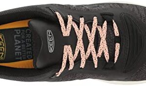 KEEN Women's Terradora Flex Low Height Waterproof Hiking Shoes, Black/Peachy, 9