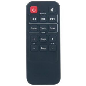 RMT-HSB318 Replacement Remote Control fit for Insignia Home Cinema Speakers NS-HSB318 Soundbar Home Theater Speaker NSHSB318