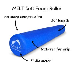 MELT Soft Foam Roller 36 inch Low Density Body Roller