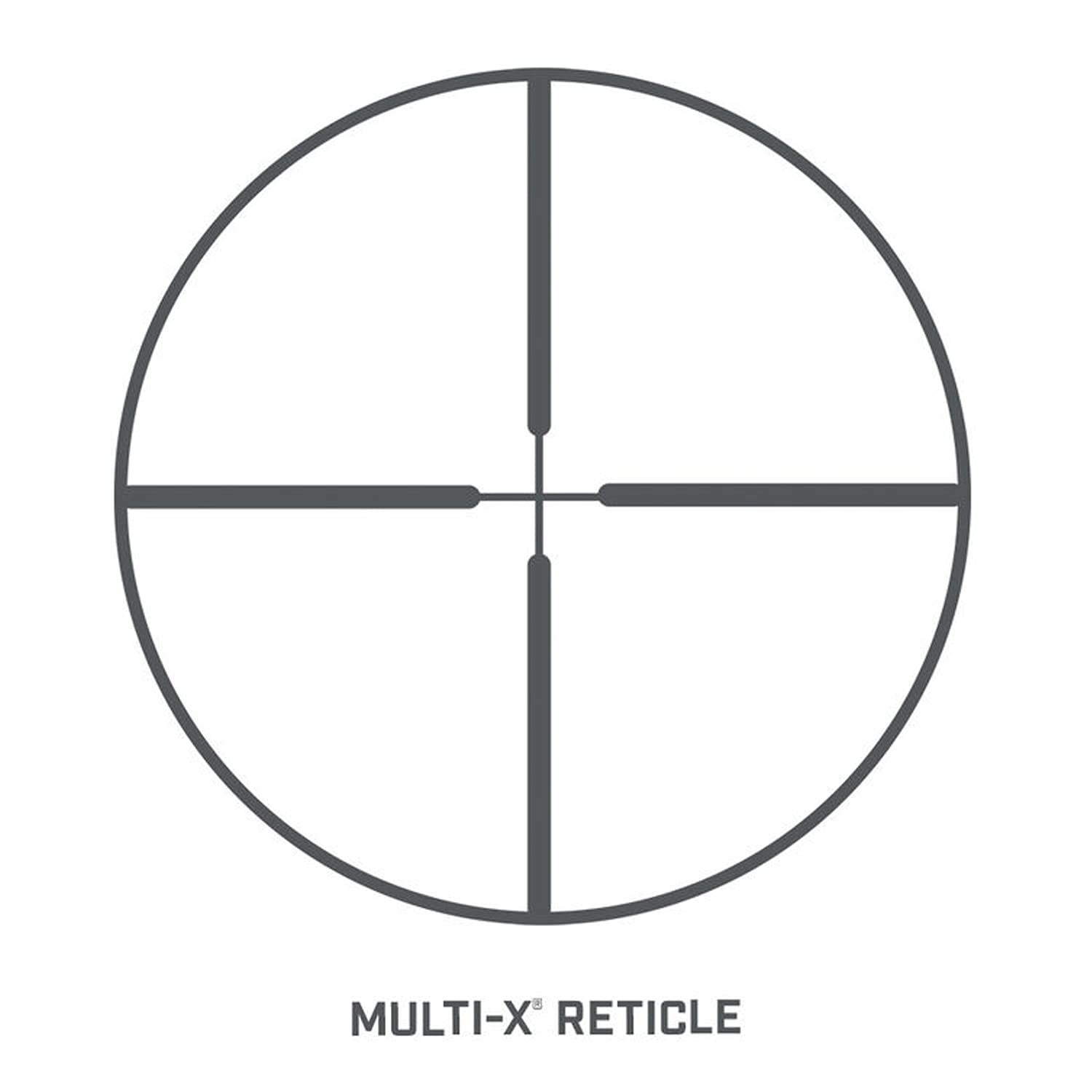 Bushnell Banner Dusk & Dawn 3-9x40 Matte Black Multi-X Reticle Riflescope with Scope Rings (3.46" Eye Relief)