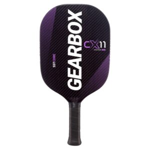 Gearbox CX11Q Control - Purple - 7.8oz Pickleball Paddle (Grip 3 15/16")