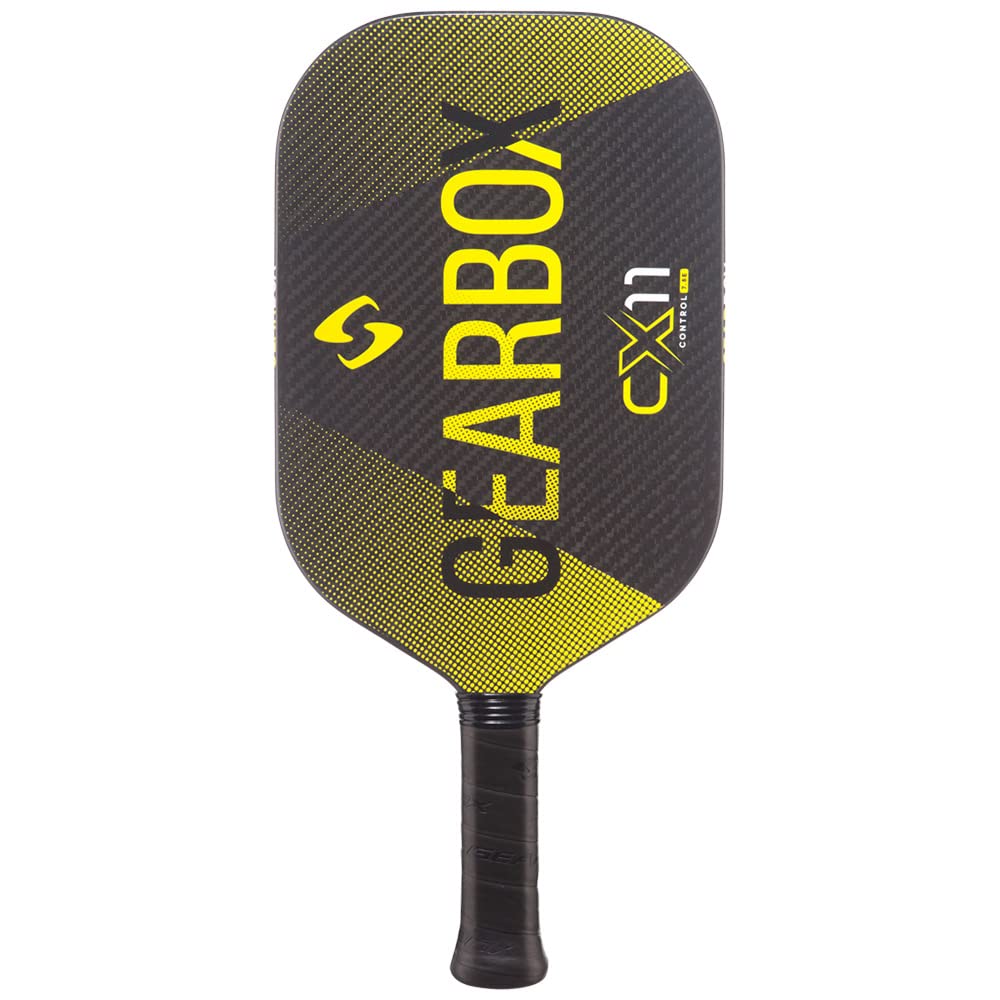 Gearbox CX11E Control - Yellow - 7.8oz Pickleball Paddle (Grip 3 15/16")