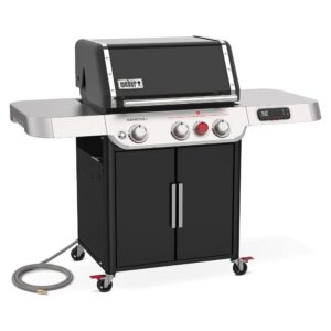 weber genesis ex-325s natural gas smart grill, black