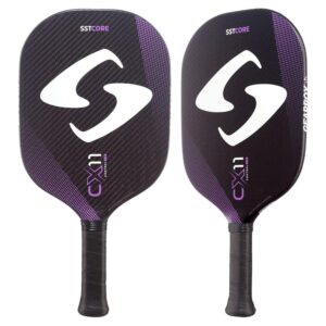 Gearbox CX11Q Control - Purple - 7.8oz Pickleball Paddle (Grip 3 15/16")