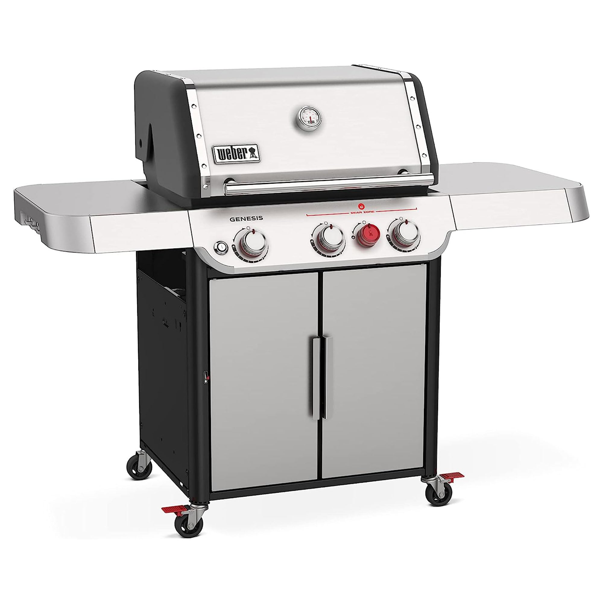 Weber Genesis S-325S Liquid Propane Gas Grill, Stainless Steel