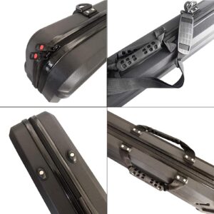 tonchean Takedown Recurve Bow Case Hard, ABS Hard Shell Recurve Bow Case, Long Bow Case Lightweight Travel Bow Case for Hunting Shooting Practice