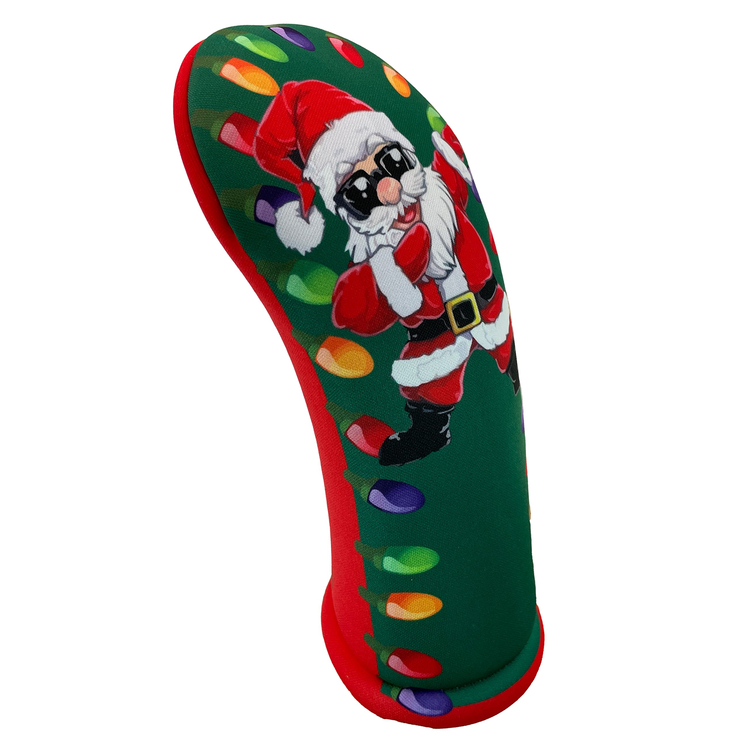 Merry Christmas Santa Driver 460cc Club Headcover Handmade by BeeJos