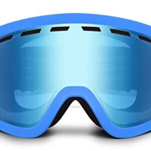 Columbia Unisex Snow Goggles UPSHOOT - Bright Indigo with Blue Ion Lens