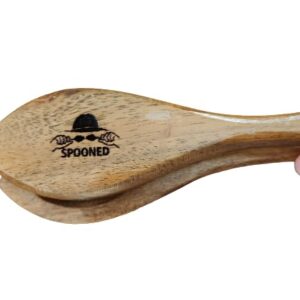 Wooden Musical Spoons - Hand Percussion - Traditional Folk Appalachian Instrument