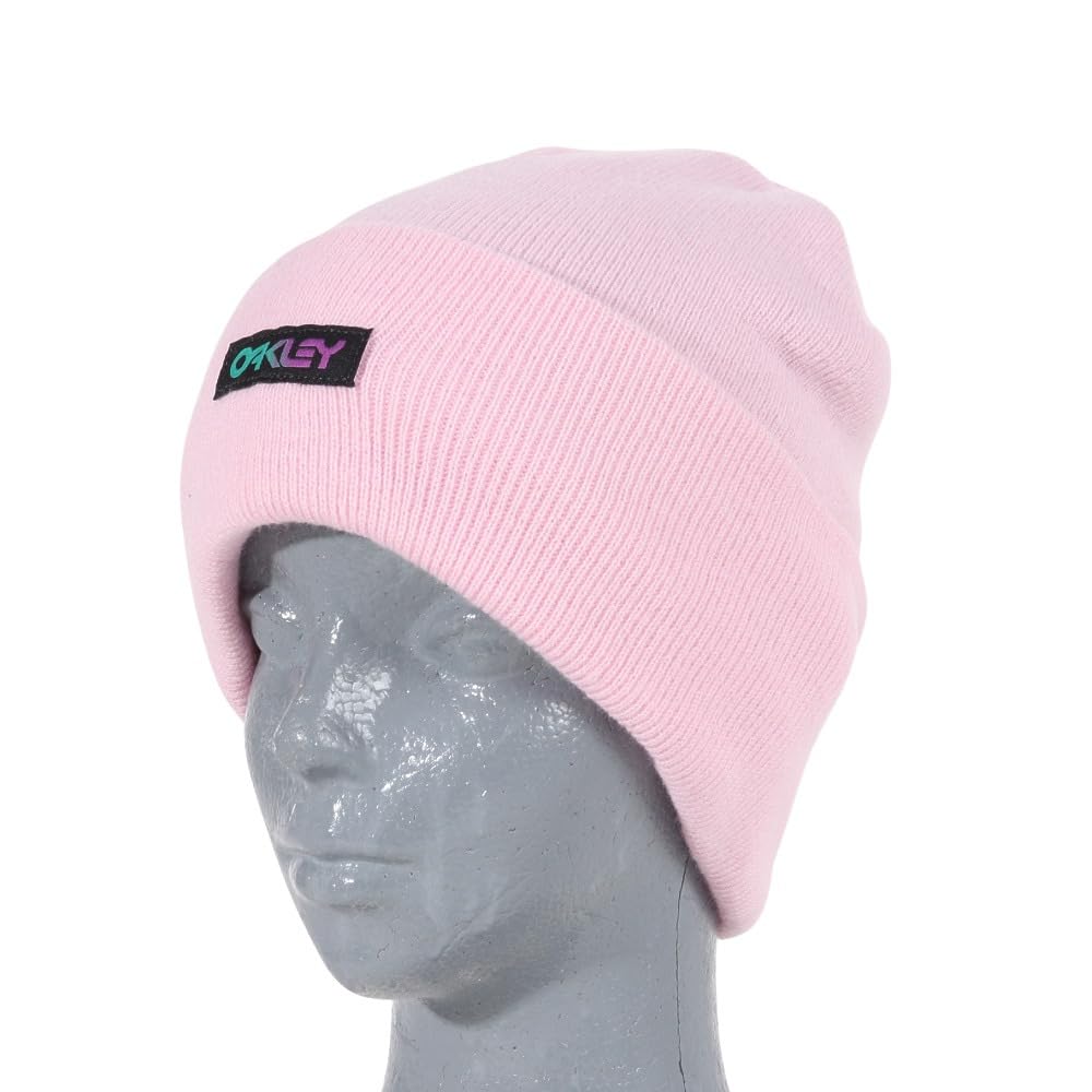 Oakley B1B Gradient Patch Beanie, Pink Flower, One Size