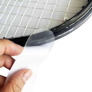 HOMU Tennis Racket Head Protectors Transparent Tape Sticker Racquet Guard Badminton Beach Protection Outdoor Sports Accessories