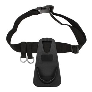 doorslay fishing waist belt rod holder adjustable fishing pole waist belt fishing tackle holder padded waist belt