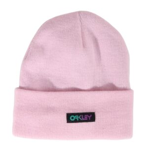 Oakley B1B Gradient Patch Beanie, Pink Flower, One Size